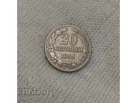 20 de cenți 1888