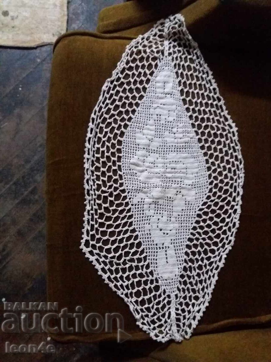 Crochet table runner doily 60/38 cm with price € 25.00 | 48.90 BGN Crochet table runner doily 60/38 cm with price € 25.00 | 48.90 BGN