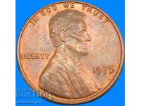 1 Cent 1975 USA President Lincoln