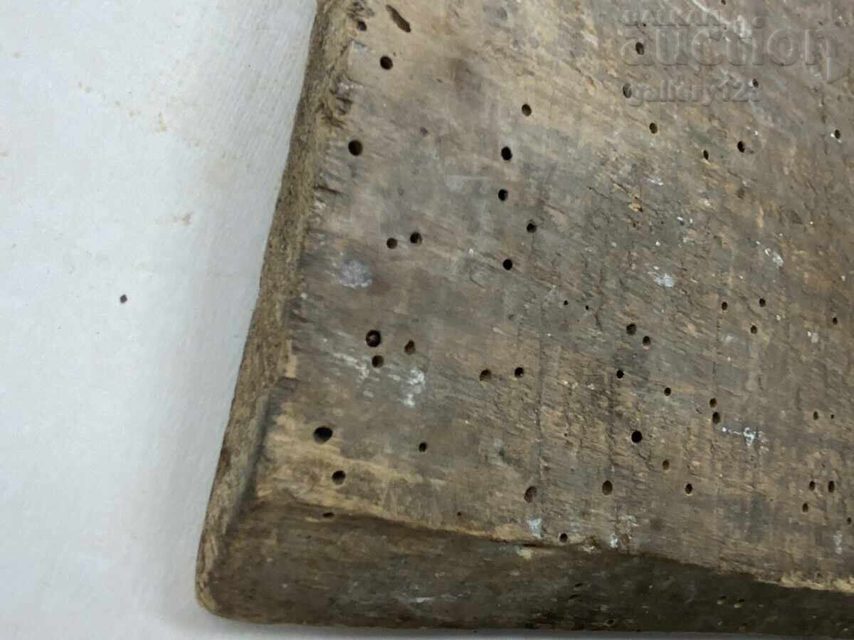 Tsarist Russia old painted icon Theotokos with the Christ Child - 6