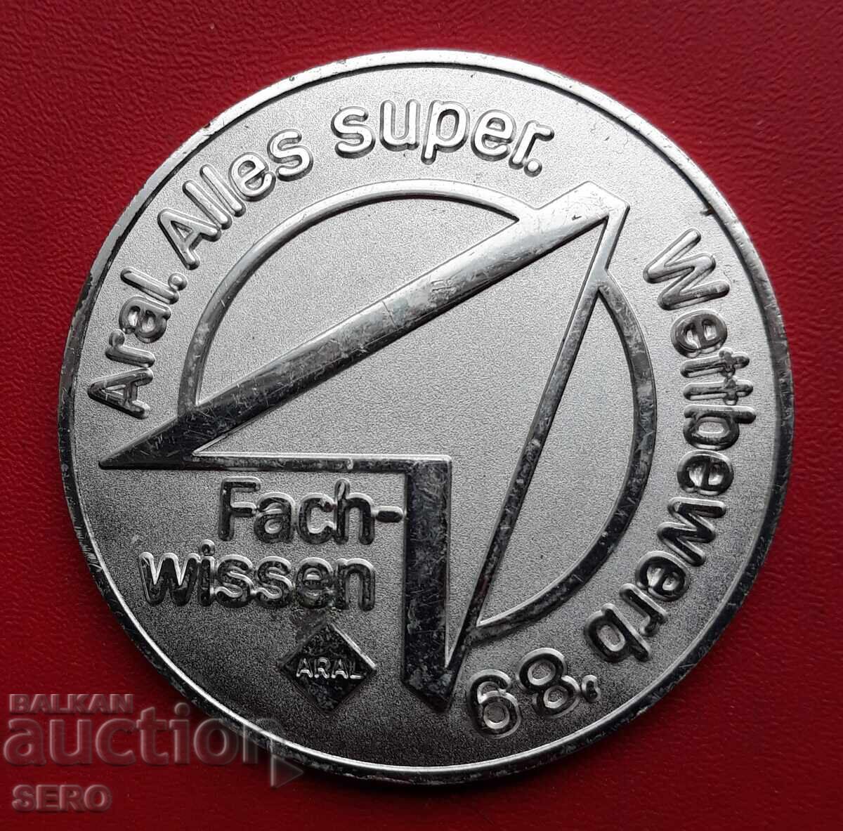 Medal - Germany - Plaque 1989 with price € 0.50 | 0.98 BGN