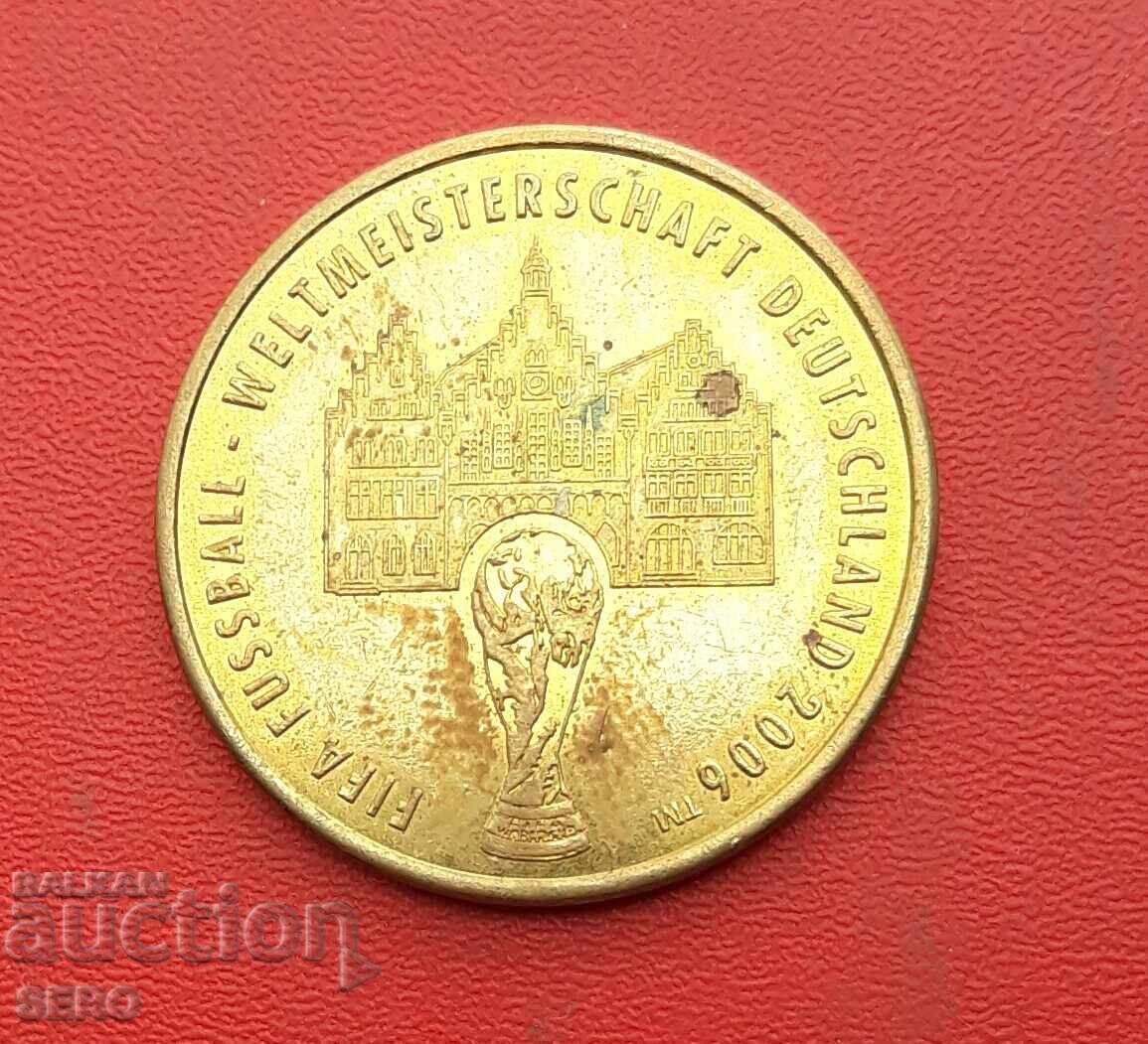 Медал-Германия 2006-св.купа по футбол в Германия