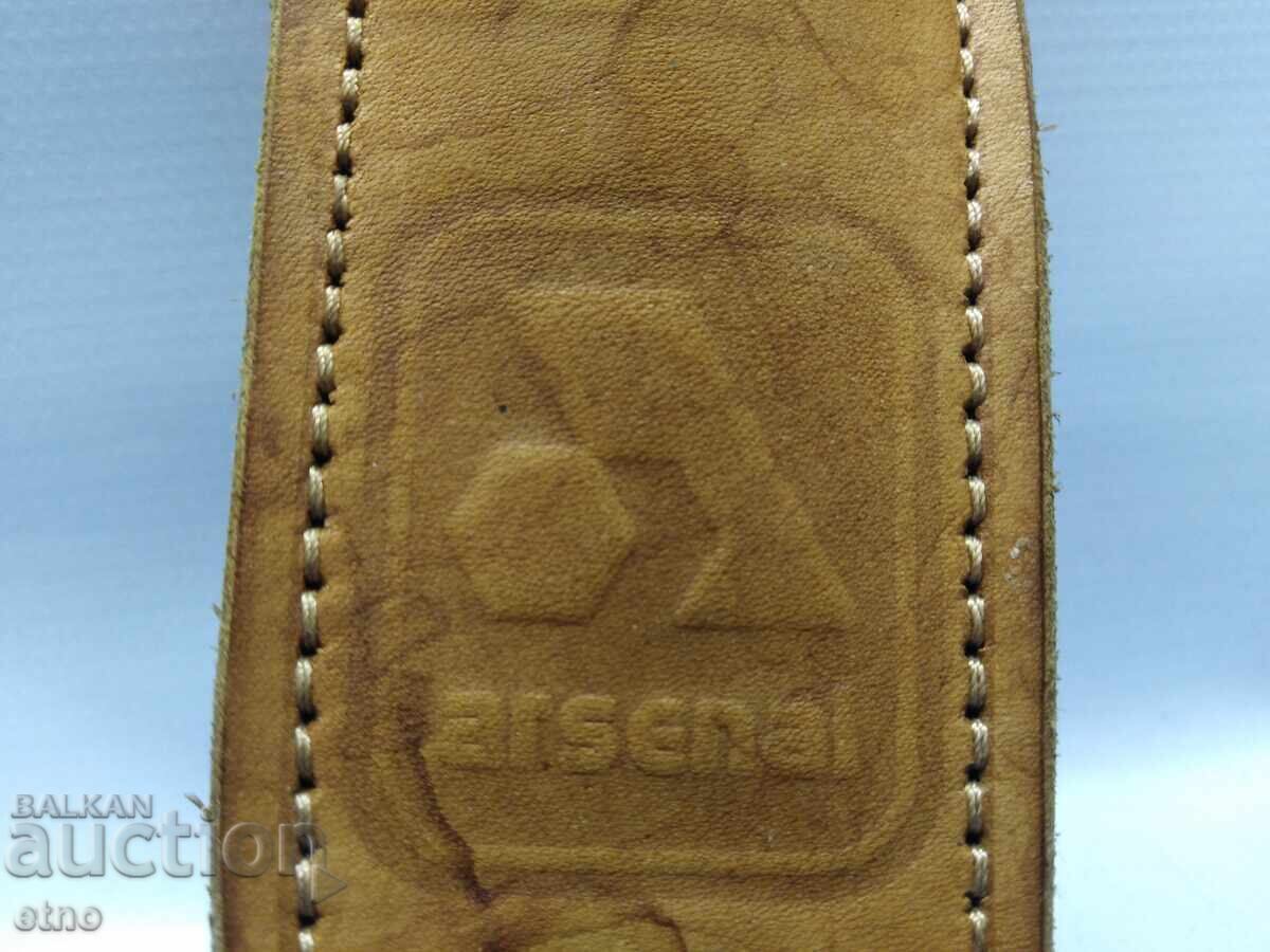 STAR BULGARIAN KNIFE - "ARSENAL", ORIGINAL WITH LEATHER SHEATH - 5