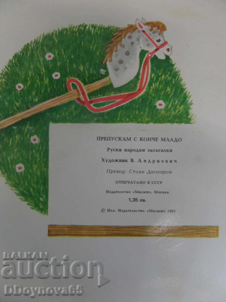 Galopând cu un mânz tânăr - carte panoramică - 7