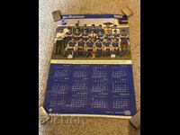 календар Левски София Фк Витоша 1987