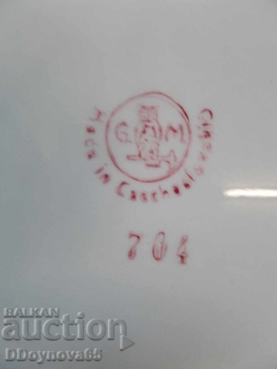 Порцеланов поднос - 6