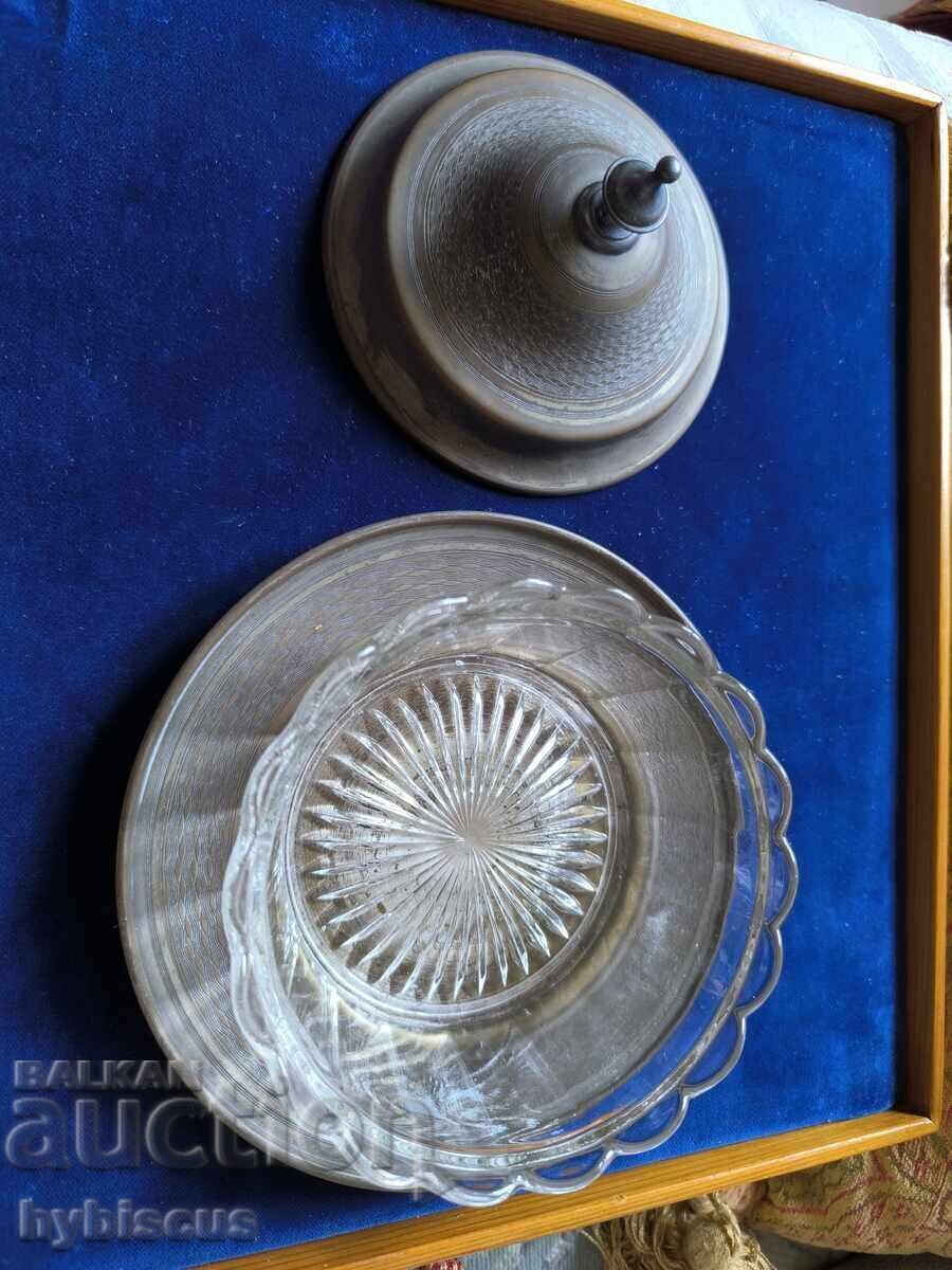 Delivery of Antique. German silver-plated dish marked, Mitroshanov store