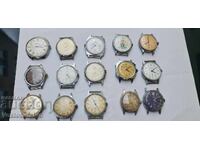 Ceasuri-Ceasuri-RUȘEȘTI-15 bucăți. FUNCȚIONEAZĂ-BZC