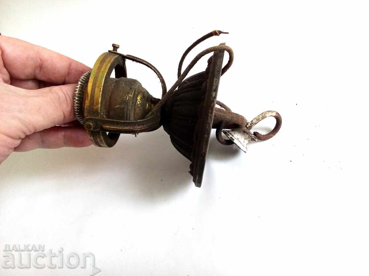 Old porcelain socket lamp lantern chandelier lampshade 1920 with price € 45.00 | 88.01 BGN