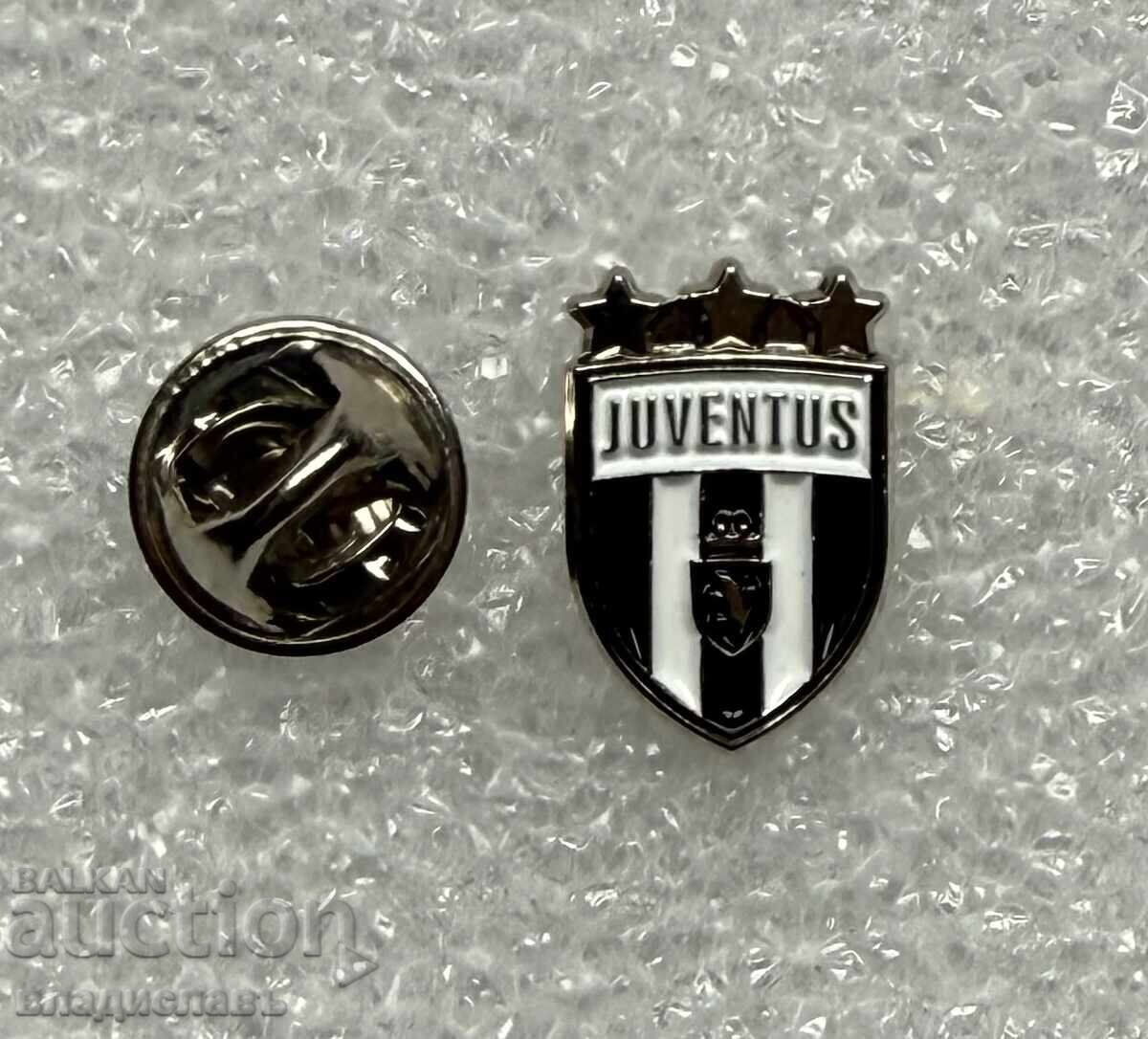 Emblemă de fotbal Juventus Torino Italia