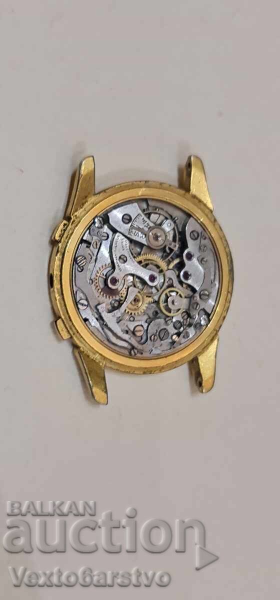 Ceas - "CRONOGRAF - ELVEȚIA - dim. 30 x 38 mm. BZC - 6 Ceas - "CRONOGRAF - ELVEȚIA - dim. 30 x 38 mm. BZC - 6