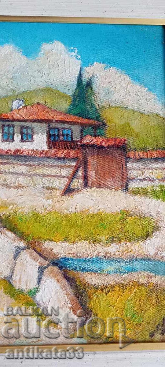 Παράδοση Δημήτŭr Πέτροβ - λάδι, καμβάς