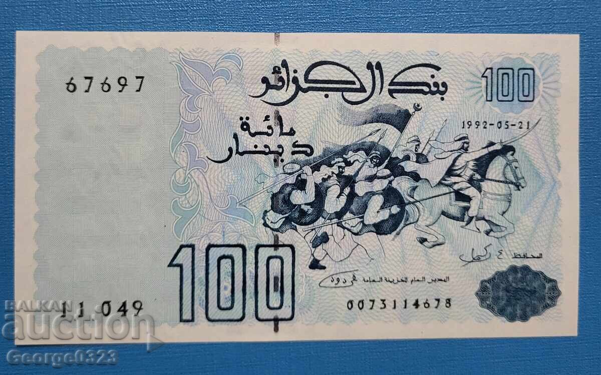 Algeria 1992 100 dinari UNC Nouă