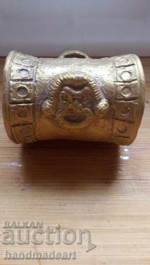 Ocarina ceramică lucrată manual - Mască teatrală OCARINA - 5