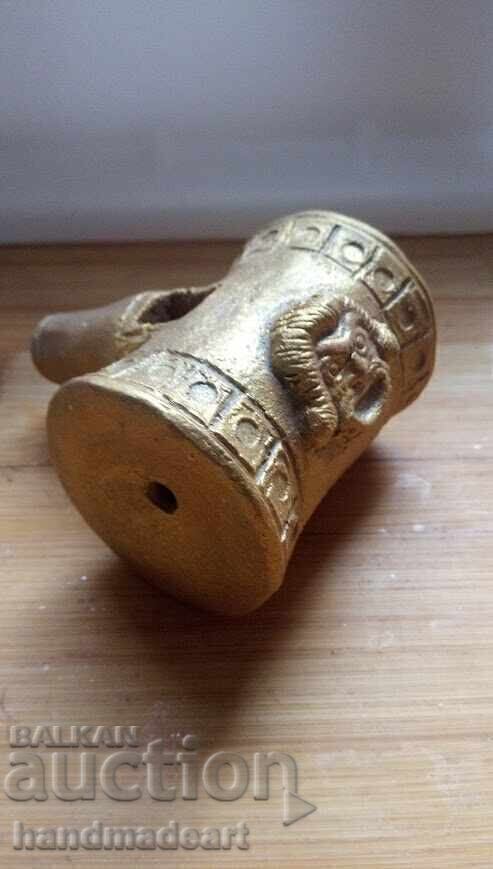 Ocarina ceramică lucrată manual - Mască teatrală OCARINA
