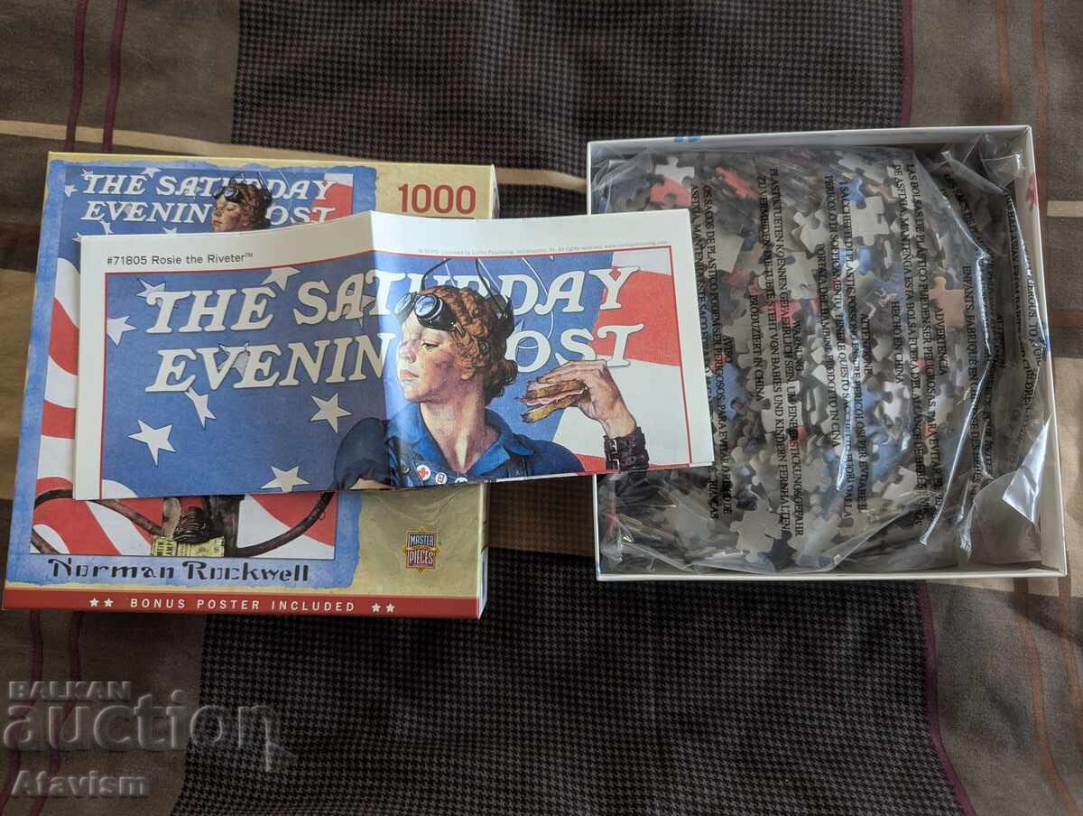 1000 Piece Rosie the Riveter Puzzle by Master Pieces with price € 7.50 | 14.67 BGN