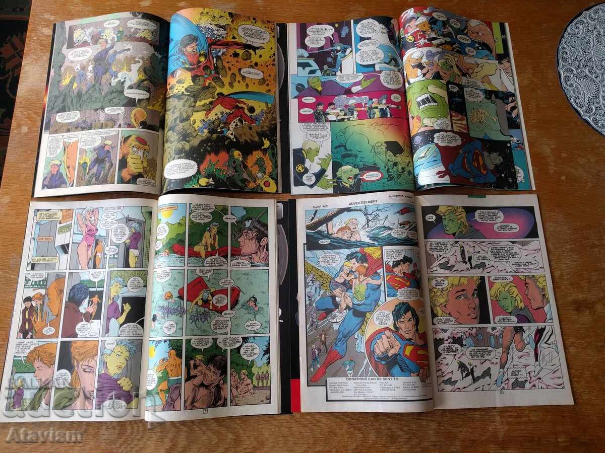 Доставка на Лот специални Annual издания на DC от 1990, 1991 и 1992 + Доставка на Лот специални Annual издания на DC от 1990, 1991 и 1992 +