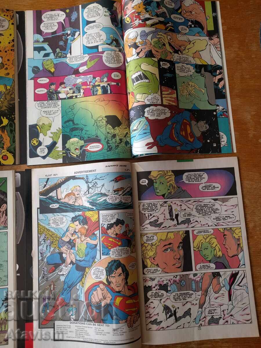 Лот специални Annual издания на DC от 1990, 1991 и 1992 + - 6 Лот специални Annual издания на DC от 1990, 1991 и 1992 + - 6