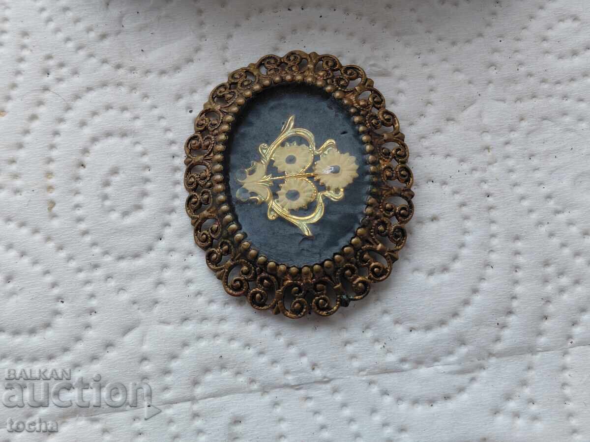 Аукцион стари накити , брошка и щипка за коса , страхотни