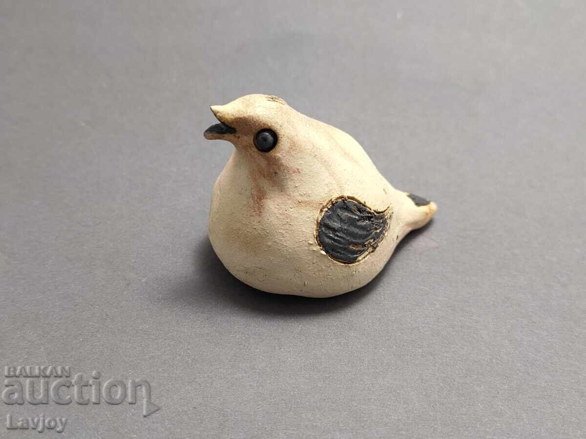 Δημοπρασία Παλαιό κεραμικό ειδώλιο πουλιού