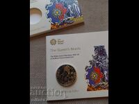 5 λίρες 2020, Ηνωμένο Βασίλειο