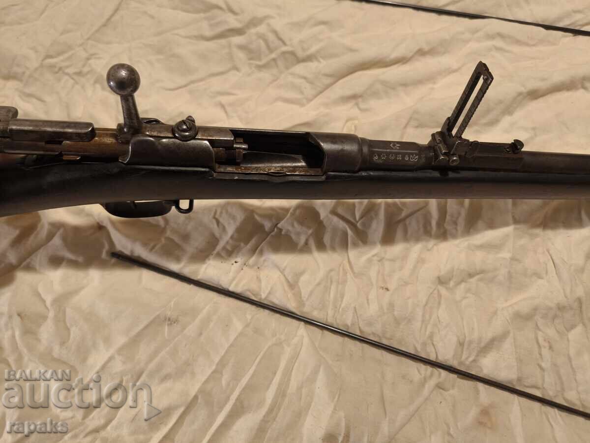 Τουρκικό τουφεκί Τόμπουλαρ, Τόμπουλαρ Μαουζέρ 1887, όχι καραμπίνα - 6