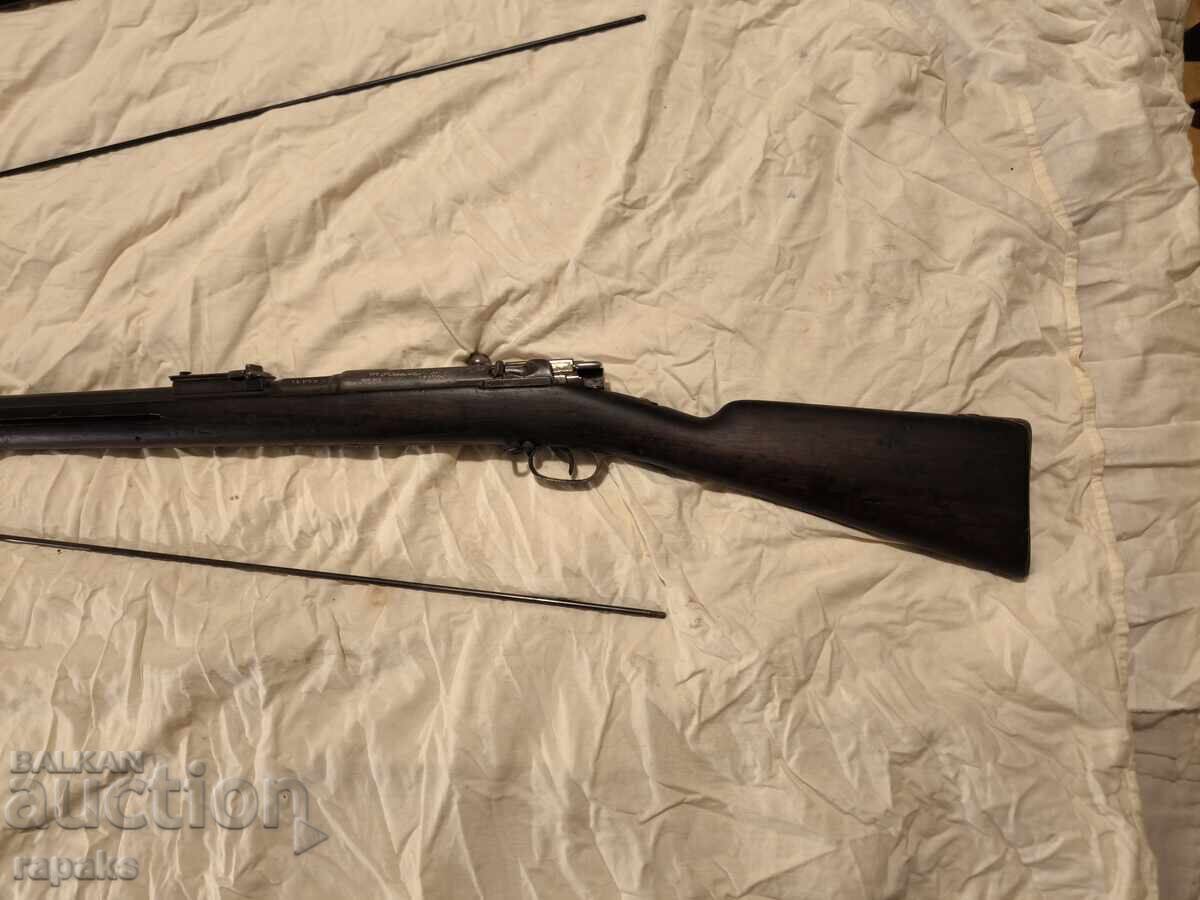 Τουρκικό τουφεκί Τόμπουλαρ, Τόμπουλαρ Μαουζέρ 1887, όχι καραμπίνα