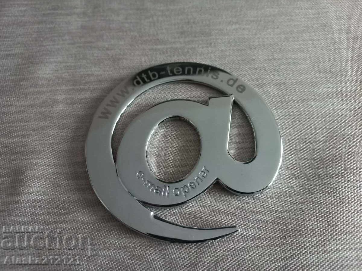 Плакет - Федерация по тенис на Германия - емайл