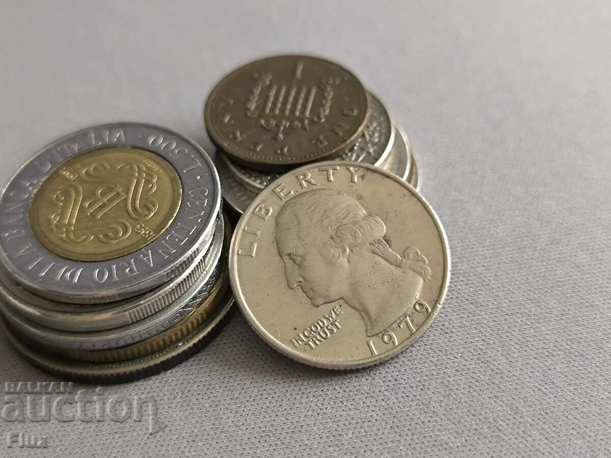 Κέρμα - ΗΠΑ - 1/4 (τέταρτο) δολάριο | 1979 με τιμή € 1.00 | 1.96 BGN