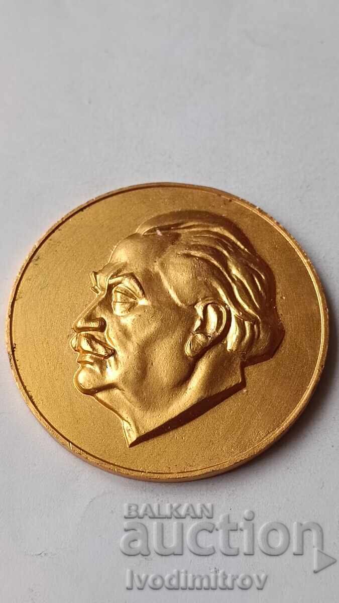 Plachetă Gheorghi Dimitrov 1882 - 1949 Plachetă Gheorghi Dimitrov 1882 - 1949