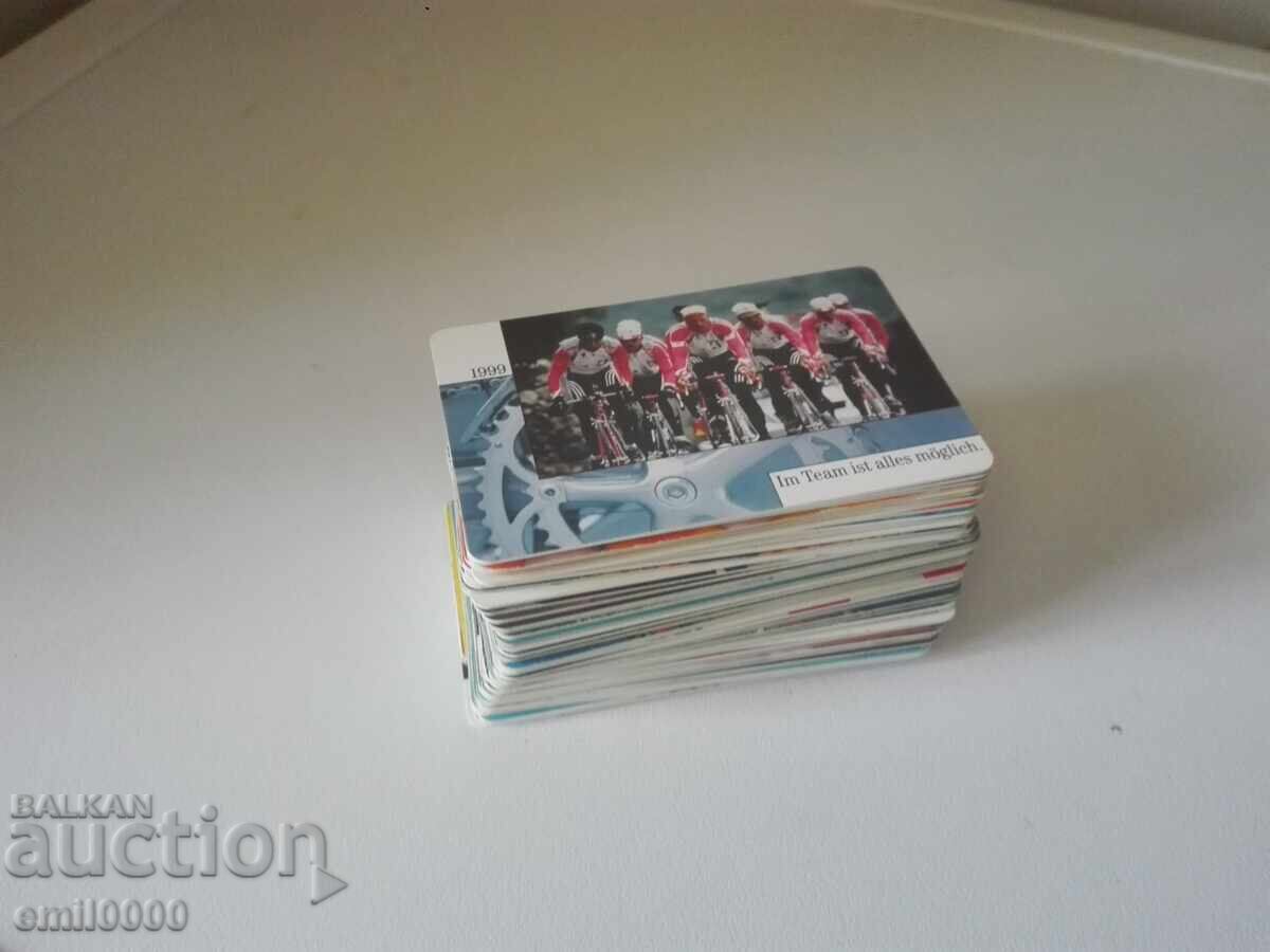 Lot of 60 phonocards
