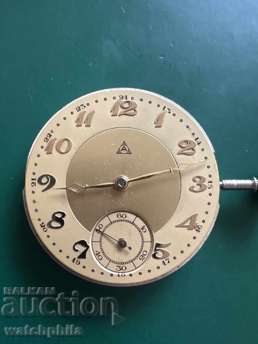 Livrarea Mecanism de ceas de buzunar Alpina Cal. 273A. Rar. Funcționează