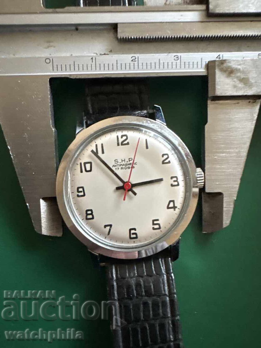 Ceas mecanic elvețian pentru bărbați S.H.P. Stare excelentă - 6
