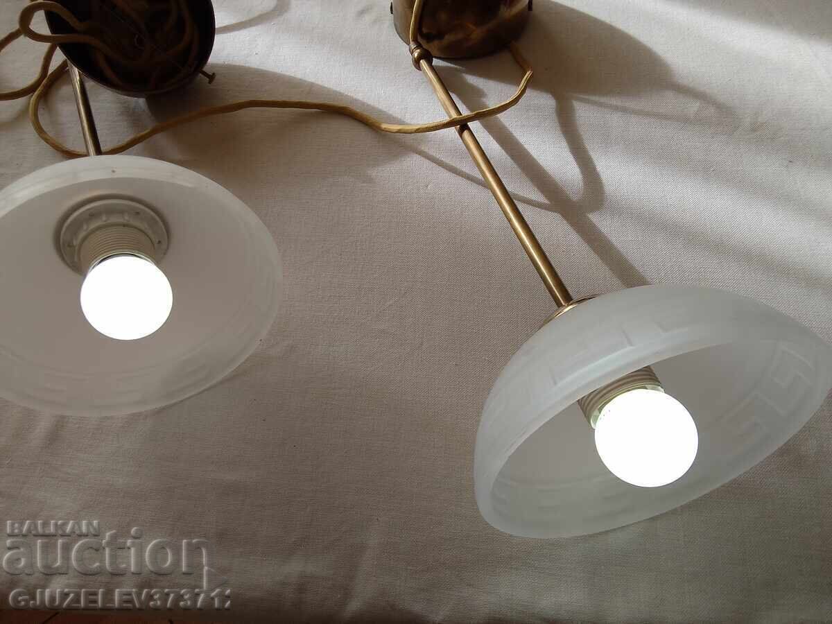 Две висящи таванни лампи в  ретро стил  дължината се регули - 7