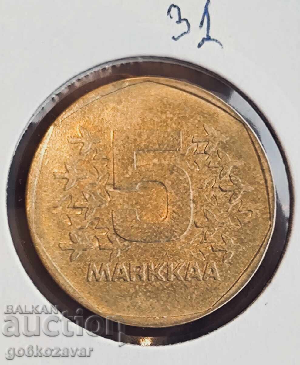 Finlanda 5 mărci 1973