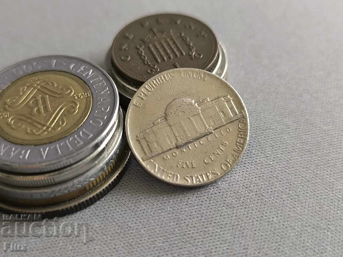 Νόμισμα - ΗΠΑ - 5 σεντς | 1975