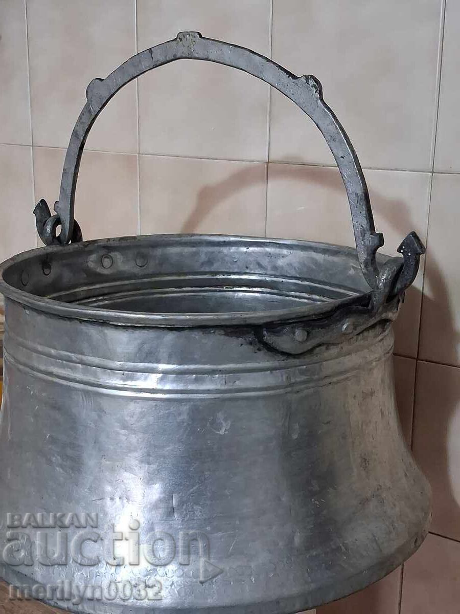 Κονσερβοποιημένος λέβητας, χαλκός, θερμοσίφωνας, χάλκινο χάλκινο δοχείο με τιμή € 69.89 | 136.69 BGN