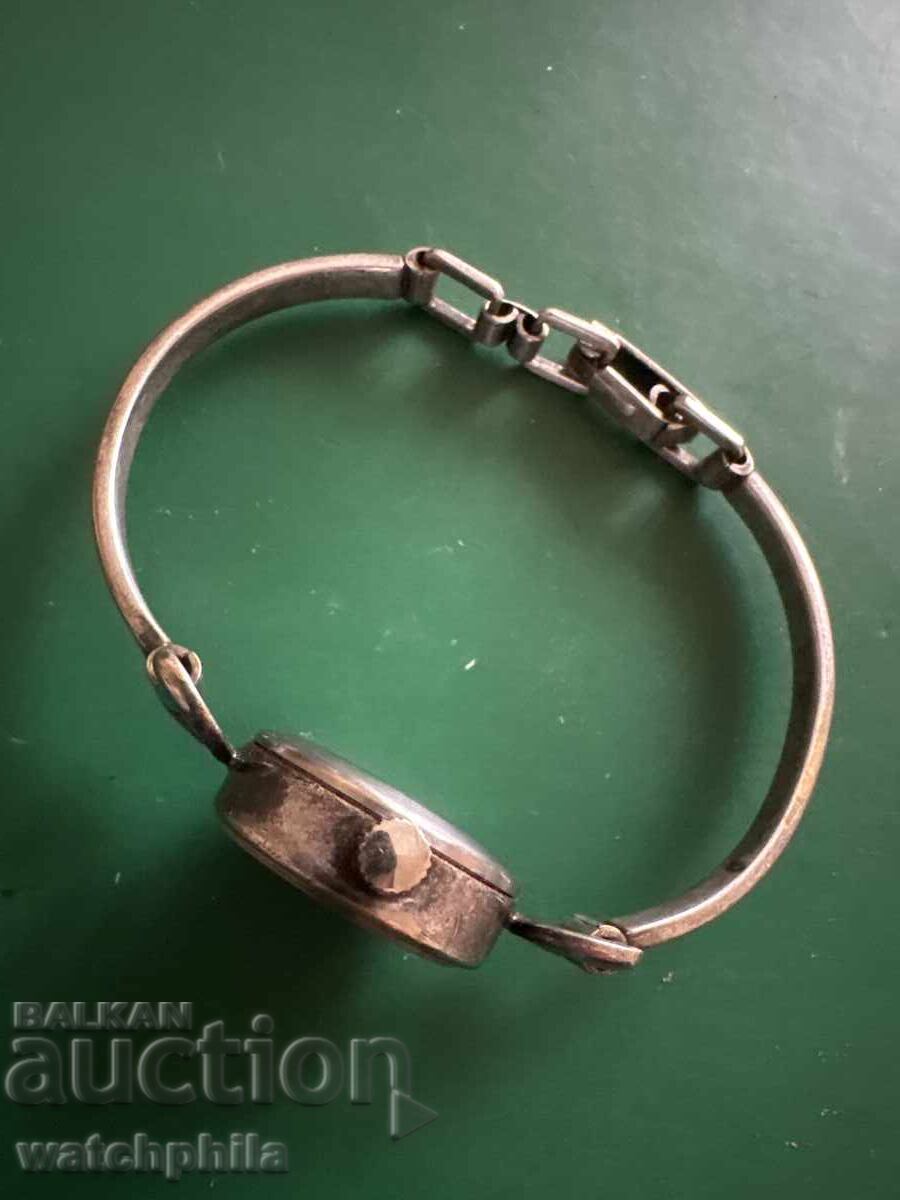 Licitație Dugena Jeunesse ceas de mână mecanic pentru femei. Funcționează. Rar