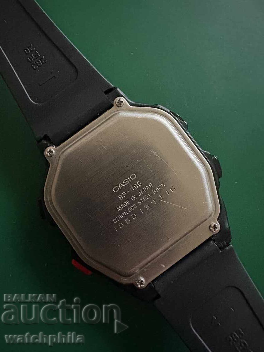 Casio Blood pressure monitor BP-100 часовник. Работи. с цена € 150.00 | 293.37 лв.