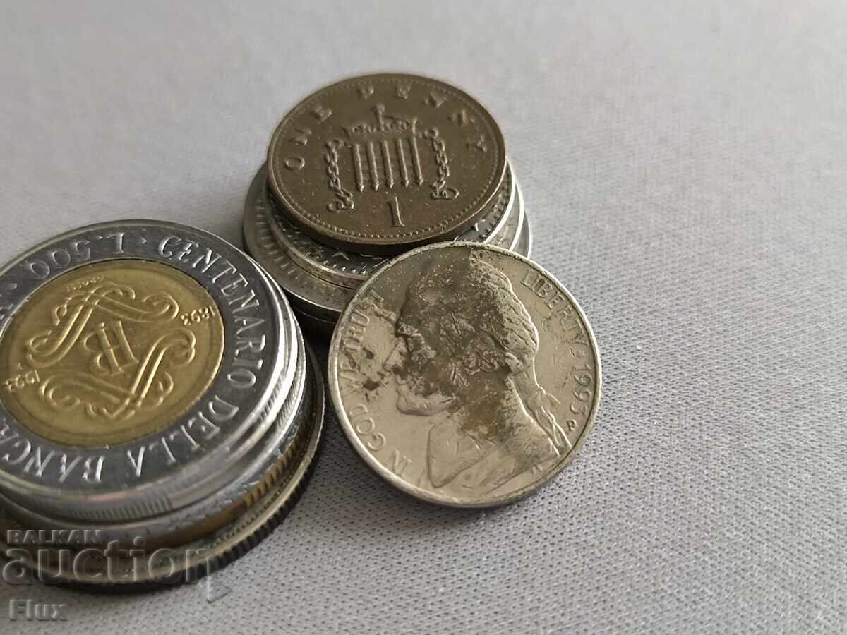 Νόμισμα - ΗΠΑ - 5 σεντς | 1993 με τιμή € 0.45 | 0.88 BGN