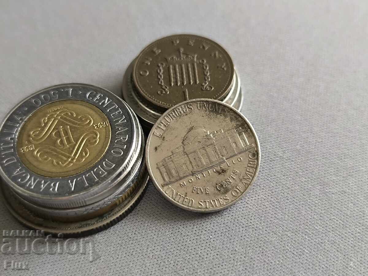 Νόμισμα - ΗΠΑ - 5 σεντς | 1993