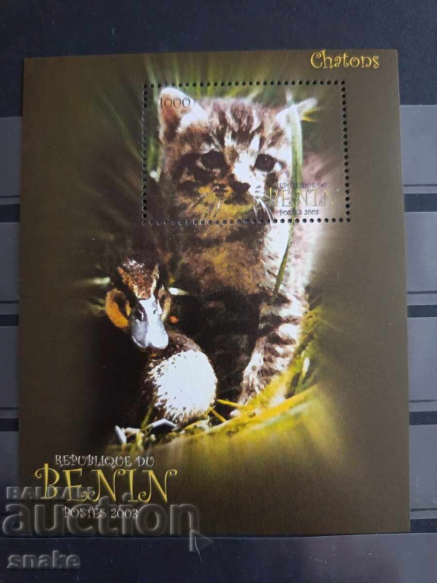 Μπενίν 2003 - Πανίδα. Γάτες Μπενίν 2003 - Πανίδα. Γάτες