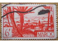Maroc (protectorat francez) "Vederea Marrakech-ului" - 1947-49