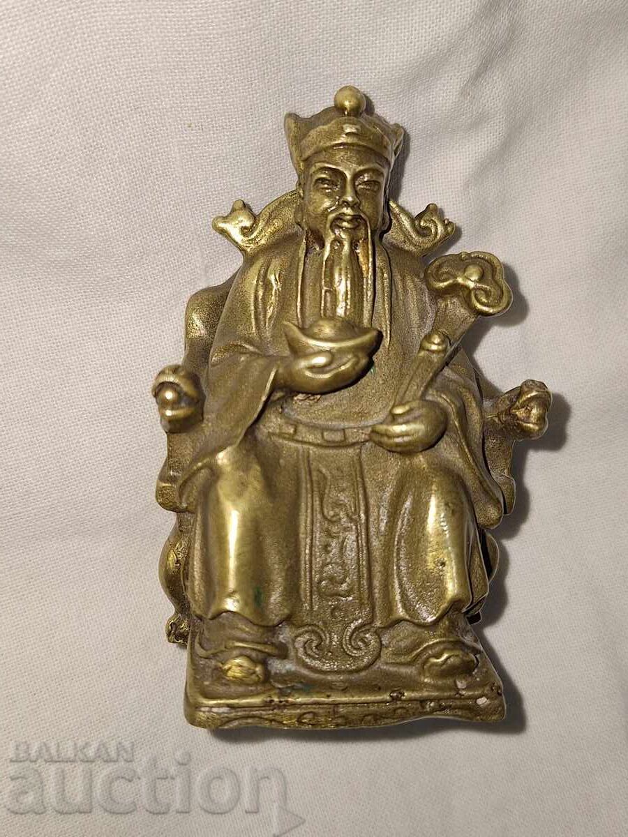 Old Bronze Figure Sculpture -- God of Wealth with price € 40.00 | 78.23 BGN