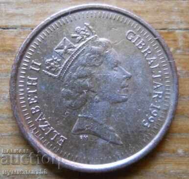 5 pence 1993 - Gibraltar cu preț € 1.53 | 2.99 BGN