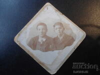 Стара снимка, картон, гр. Бургасъ, Януарии 1йй 1899 год.