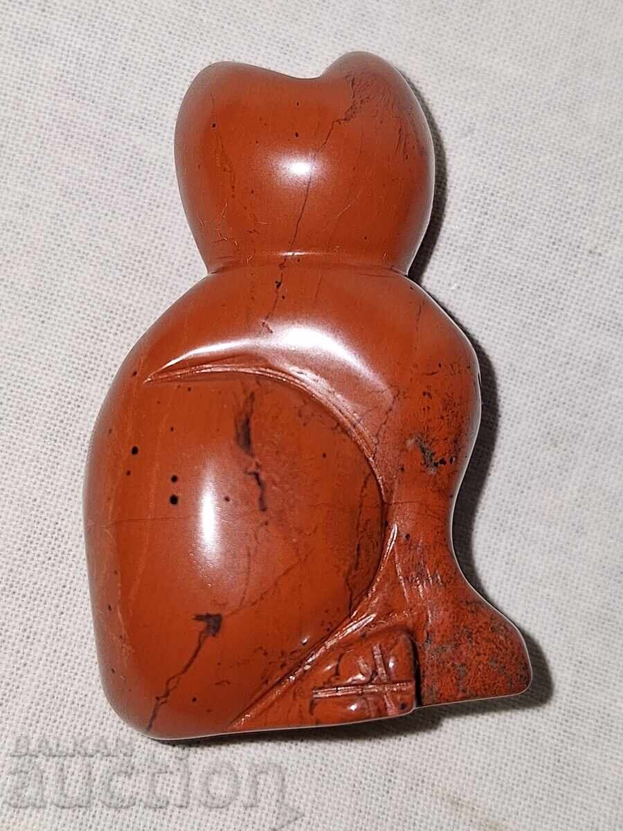 Παράδοση Φιγούρα αγαλματίδιο γάτας από φυσική πέτρα