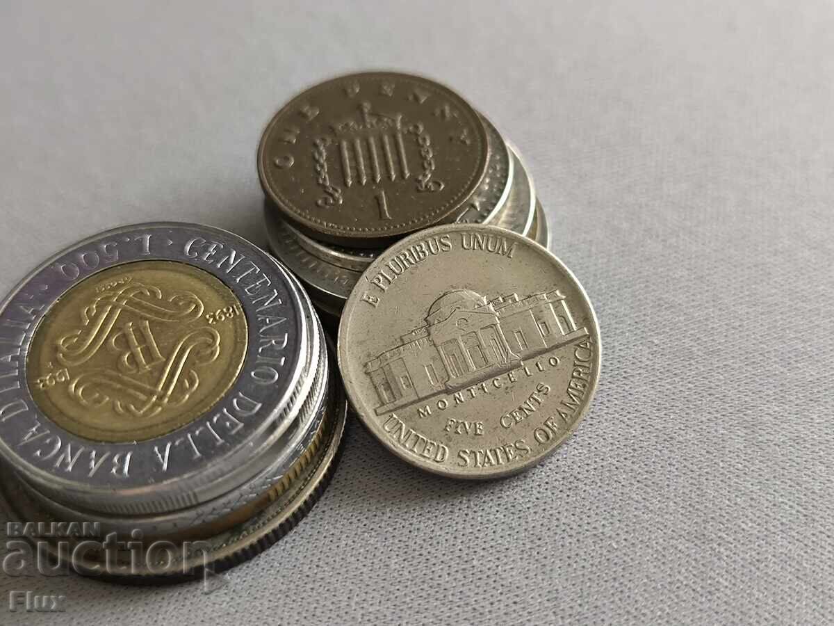 Монета - САЩ - 5 цента | 1985г. Монета - САЩ - 5 цента | 1985г.