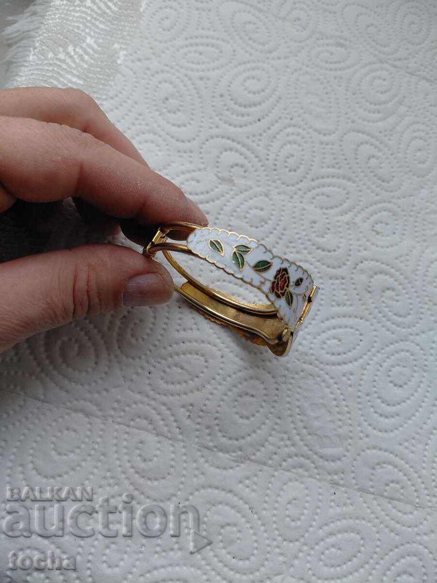 Old enameled bracelet, great with price € 9.50 | 18.58 BGN