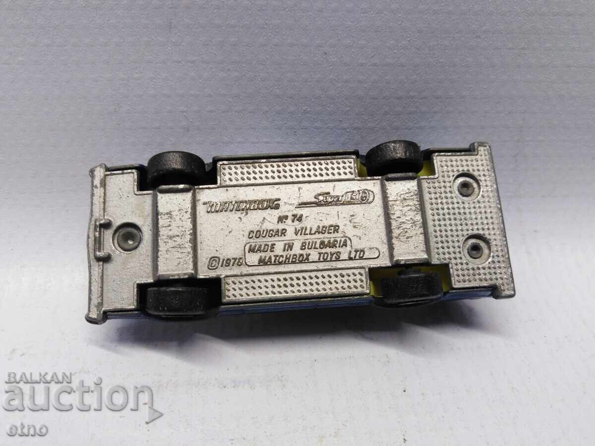 1978 COUGAR VILLAGER MATCHBOX BULGARIA toy, toys - 6